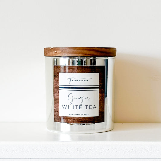 Ginger & White Tea 9 oz. Candle