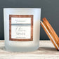 Citrus & Spice - 15 oz Frosted White Candle