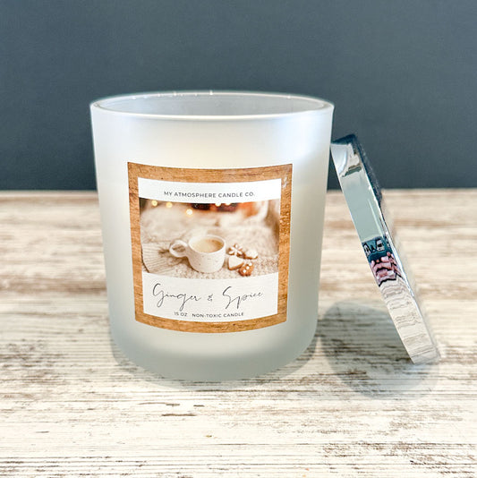 Ginger and Spice-  15 oz. Limited Edition Fall Holiday Candle