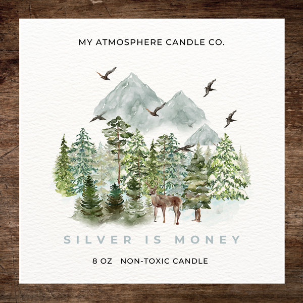 money christmas tree candle In My Atmosphere Silver is Money
