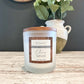 Citrus & Spice - 15 oz Frosted White Candle